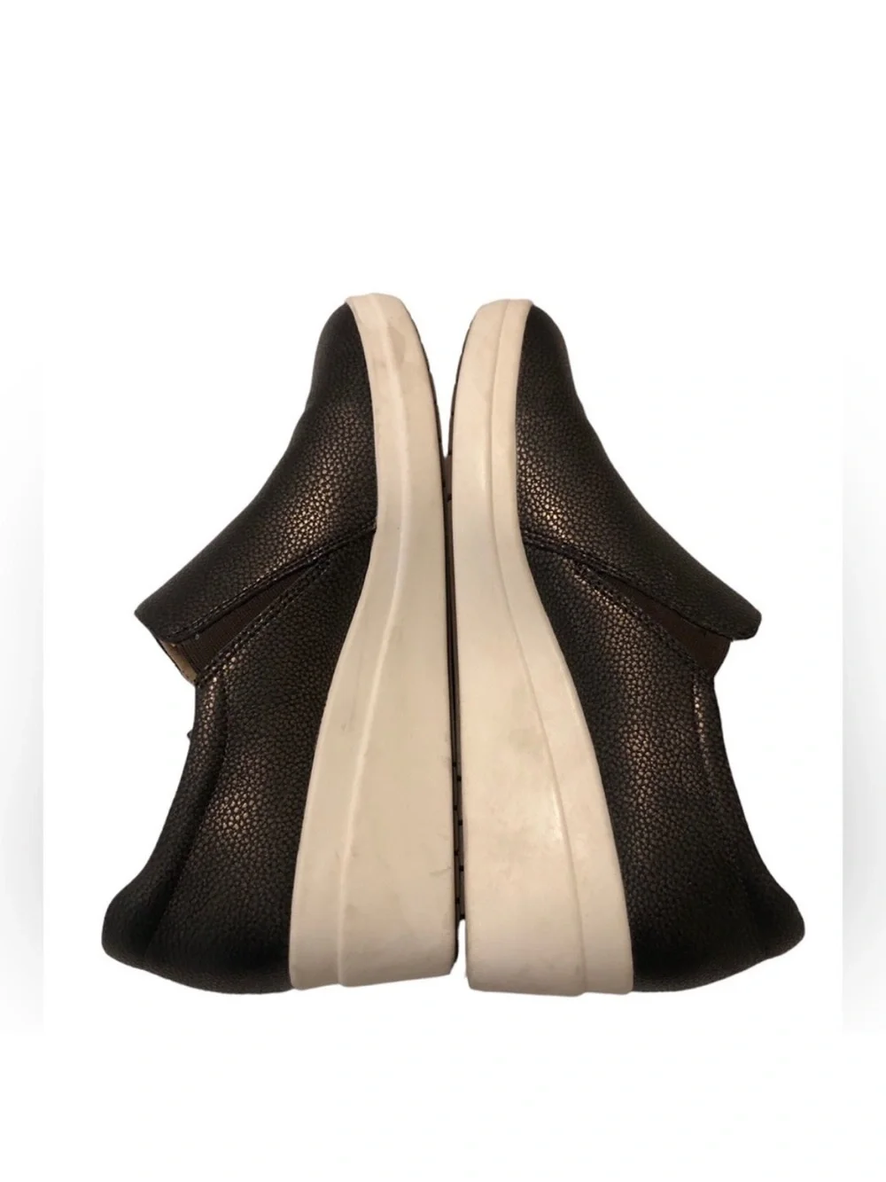 Naturalizer Black Slip-On Wedge Sneakers size 10W